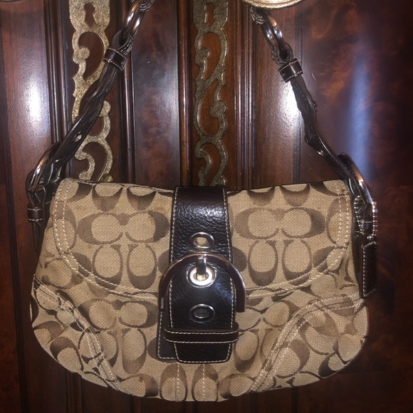 COACH Signature SOHO Hobo Shoulder Bag #G06Q-6171 - Picture 1 of 1